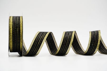 Ultimate Luxury Woven Ribbon_K246G-K74_black